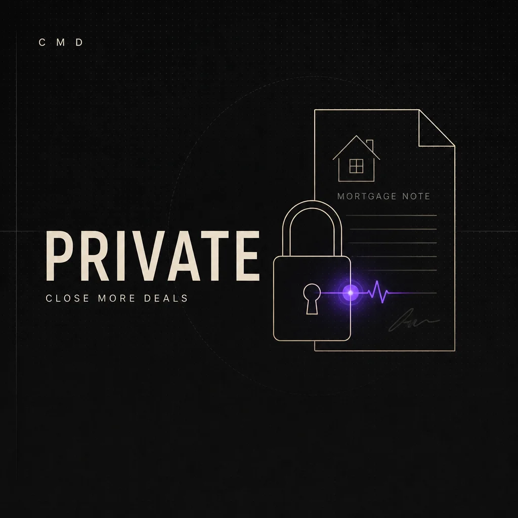 Illustrated cover artwork for "Private Mortgages Explained: Help Clients Avoid Overpaying on Private Loans" on Close More Deals for Realtors